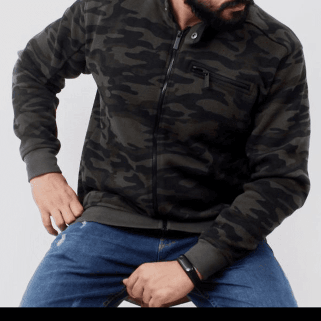Zelig Mens camouflage Jacket