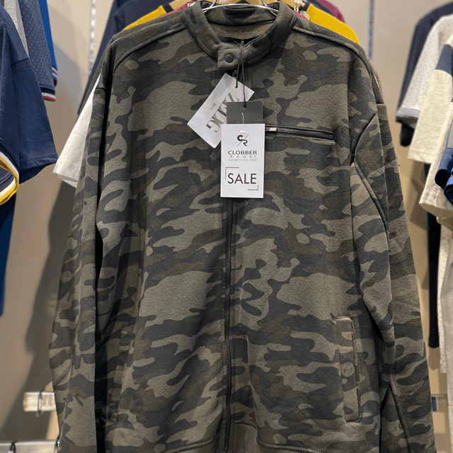 Zelig Mens camouflage Jacket