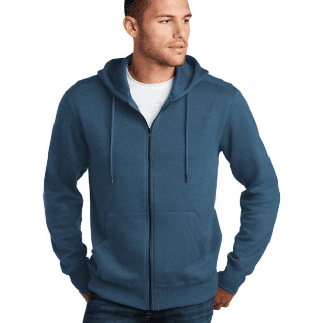 DistRict Mens Zipper Hood