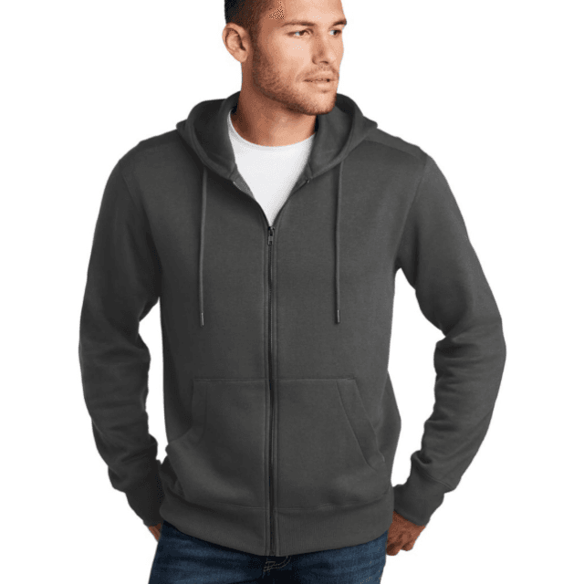 DistRict Mens Zipper Hood