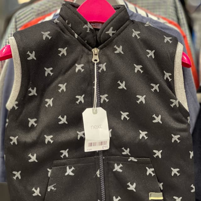 Next boys sleeveless jacket