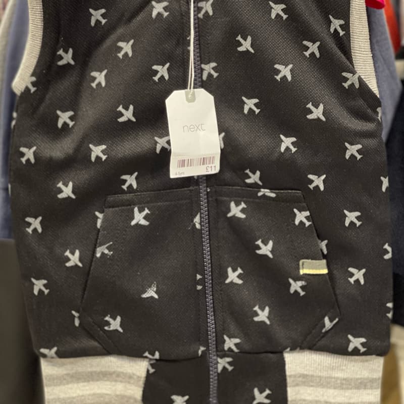 Next boys sleeveless jacket