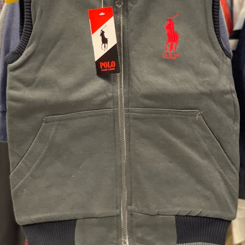 US Polo boys sleeveless Jacket